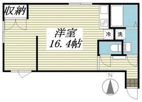LAPis上北沢Ⅱの間取り