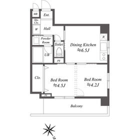 フラット戸田公園の間取り