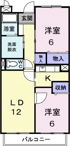 モア・エレガントの間取り