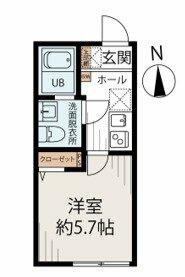 ネオステージ舟渡の間取り
