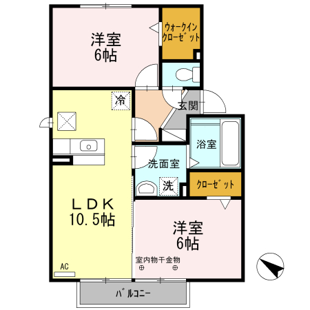 ソフィアの間取り