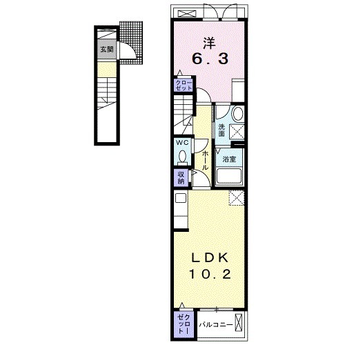 Sereno青山の間取り