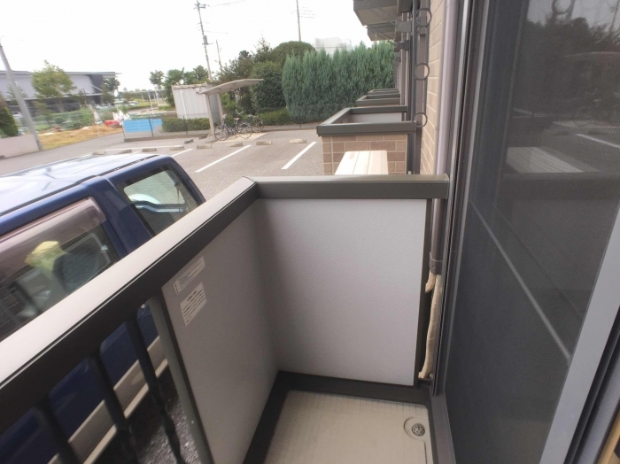 12/28 バルコニー