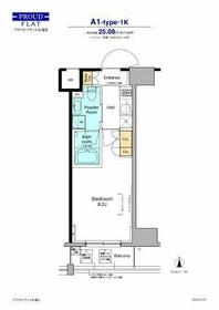 プラウドフラット木場Ⅱの間取り