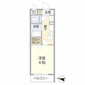 サニーヒルズ松原の間取り