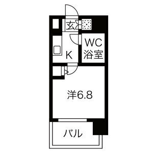 CLASS HILLS 難波南の間取り