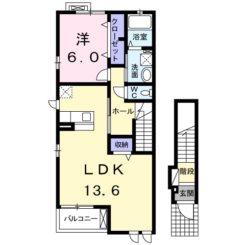 アヴェニール・Yの間取り