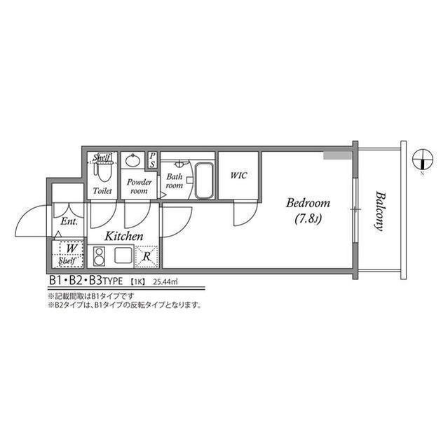 エスリード金山エクセアの間取り