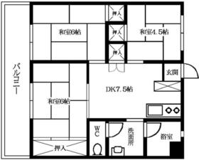 小笹カステリアB棟の間取り