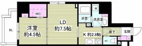 ミリアレジデンス根岸柳通りの間取り