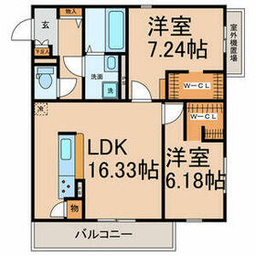 ハレオハナの間取り