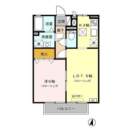 サニーコートの間取り