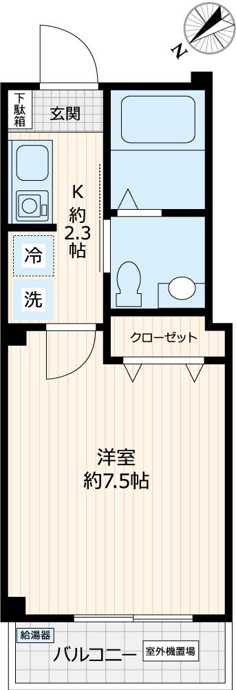 ルミエール池袋の間取り