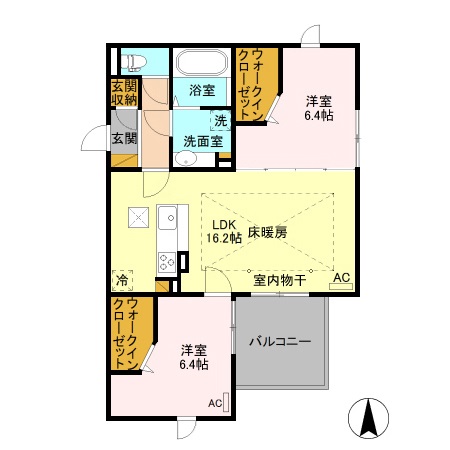 パルティールの間取り
