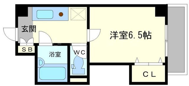 ノルデンハイム柴島の間取り