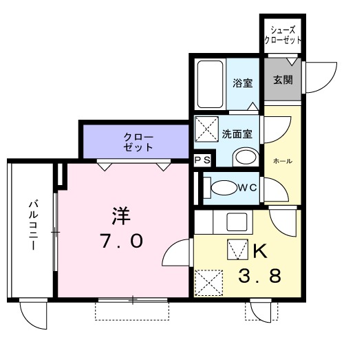 コートドヴィラージュの間取り