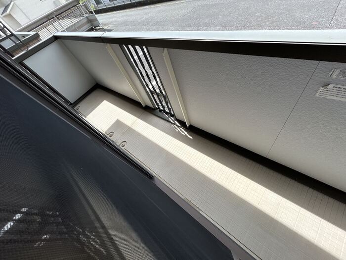 12/24 バルコニー