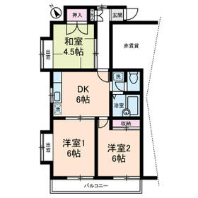 浅井邸の間取り