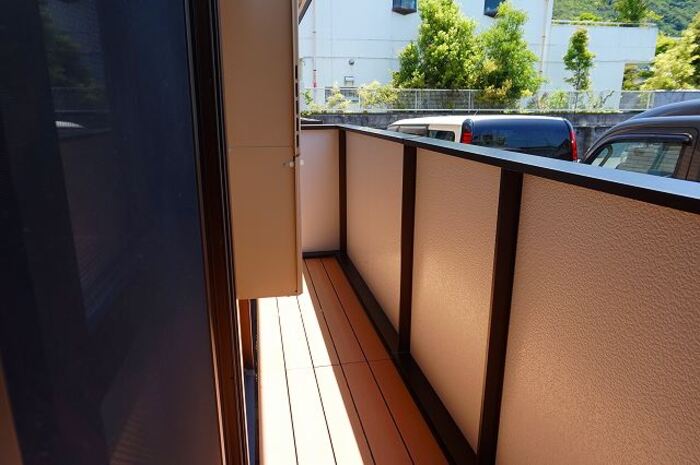 12/25 バルコニー