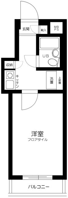 プレステート両国の間取り