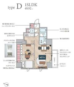 Ｓ－ＲＥＳＩＤＥＮＣＥ日本橋馬喰町Ａｅｒｅ・403号室の間取り