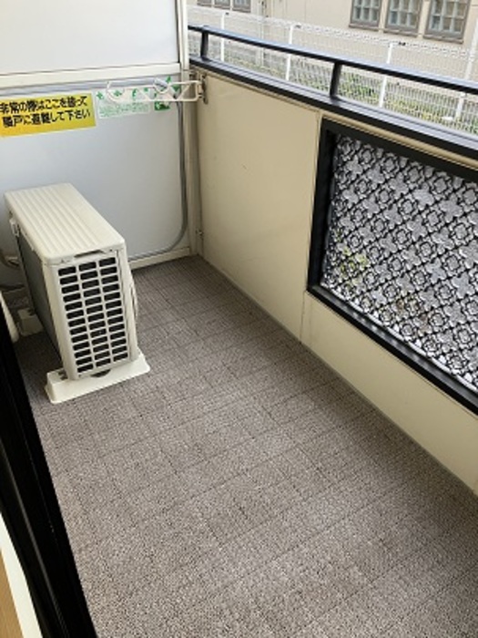 12/25 バルコニー