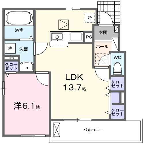 ボン ド ボヌールの間取り