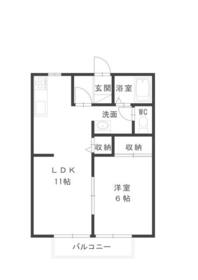 サンパレスBの間取り