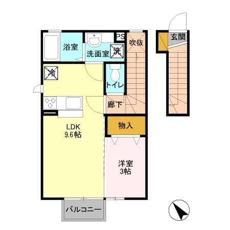 エスポワールの間取り
