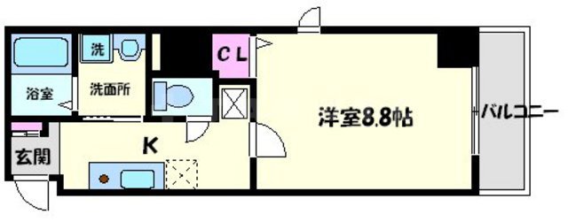 GROOVE守口駅前の間取り