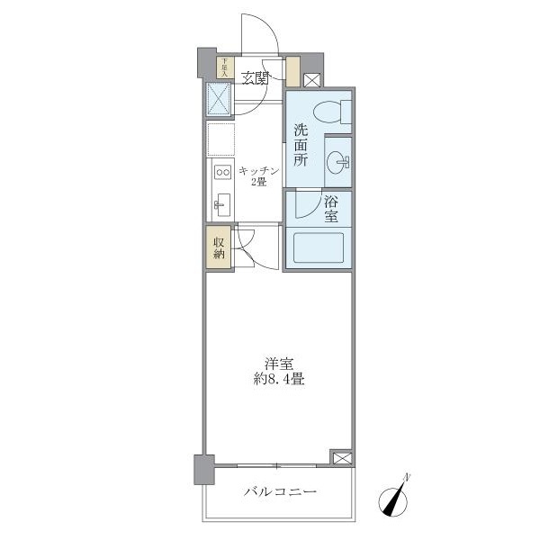 プレミアコート桜台の間取り