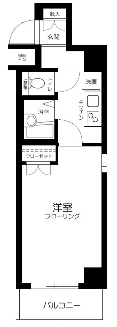クレアシオン南大塚の間取り