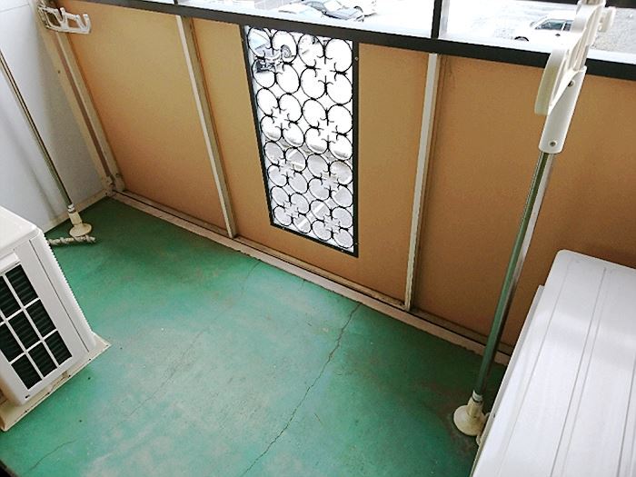 12/18 バルコニー