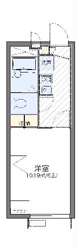 レオパレスユイカーナの間取り