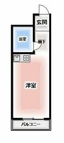 エンゼルハイム鶴見中央の間取り
