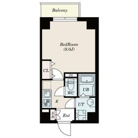 ＧＲＡＮ　ＰＡＳＥＯ　神楽坂・201号室の間取り