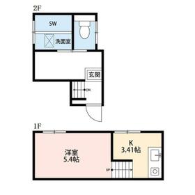北沢4ビルの間取り
