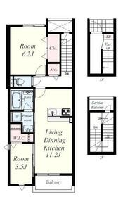 RF-Villageの間取り
