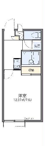 レオパレスアグリコルトゥーラの間取り