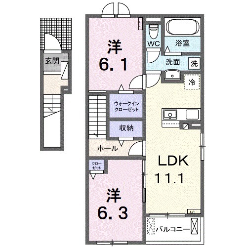 TOMY・K(トミーK)の間取り