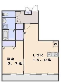 Residence Vaica(レジデンスバイカ)の間取り