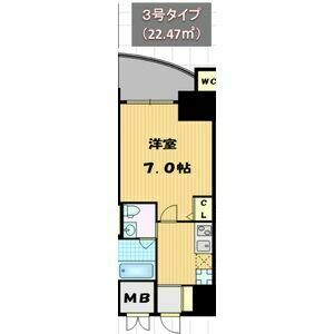 セレニテ梅田北の間取り