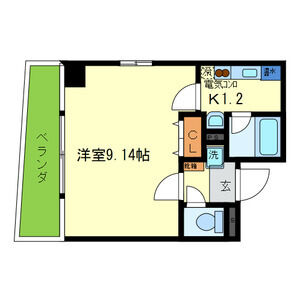 B-RISE新町の間取り