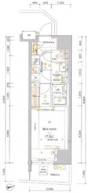 アルテシモアルド・901号室の間取り