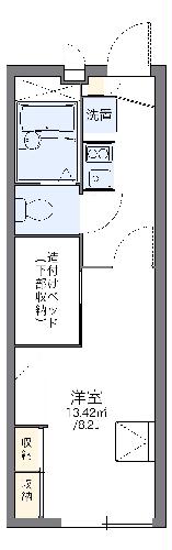 レオパレスミヤビの間取り