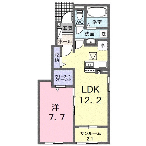 メゾン プリマヴェラの間取り