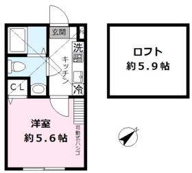 アザーレ・パッシオ読売ランド前弐番館の間取り