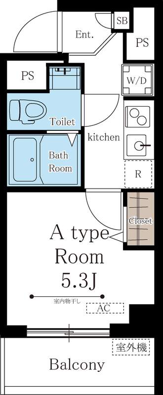 レムリア富ヶ谷の間取り