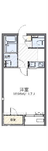 レオネクストジャルダンⅡの間取り