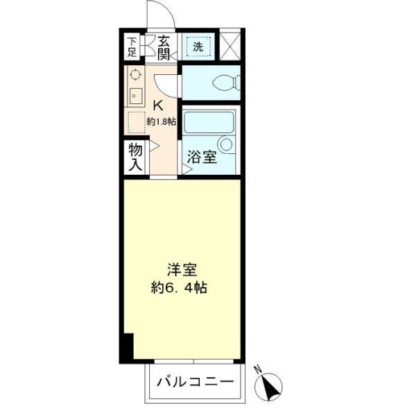 北辰ヒルズ早稲田の間取り